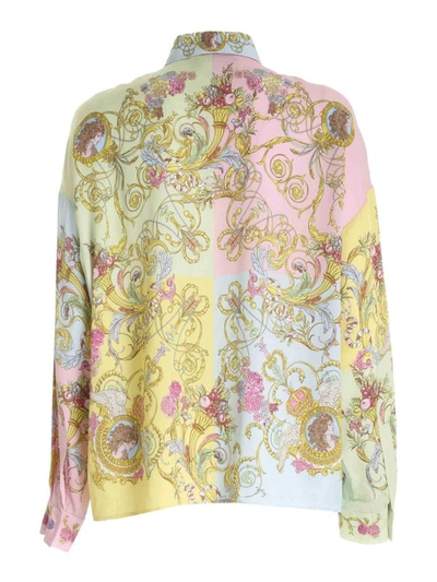Shop Versace Jeans Couture Printed Shirt In Multi