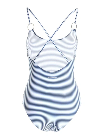 Shop Max Mara Beachwear Striped One In Multi