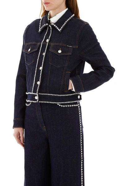 Shop Dolce & Gabbana Denim Jacket In Blue