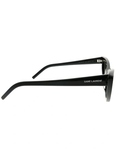 Shop Saint Laurent Eyewear Cat Eye Sunglasses In Black