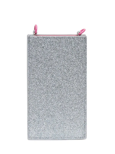 Shop Chiara Ferragni Eyelike Smartphone Case In Silver