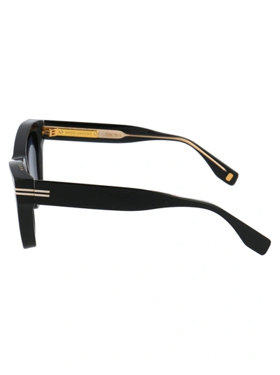 Shop Marc Jacobs Eyewear Cat Eye Frame Sunglasses In Black