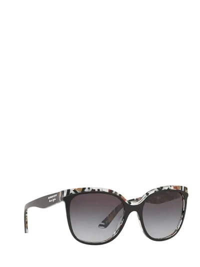 Shop Burberry Eyewear Square Frame Sunglasses In Multi