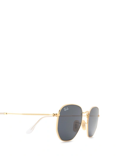 Shop Ray Ban Ray In Gold