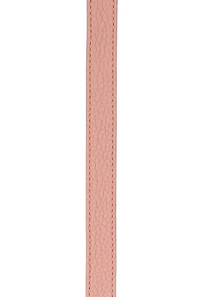 Shop Agnona Tonal Buckle Belt In Pink