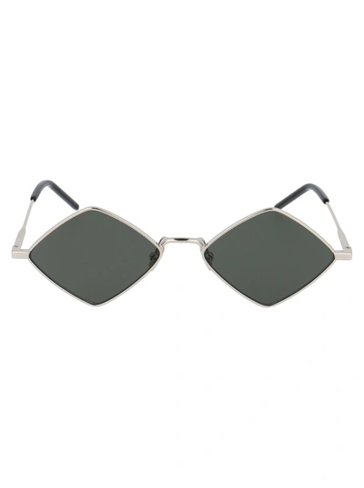 Shop Saint Laurent Eyewear Sl 302 Sunglasses In Silver