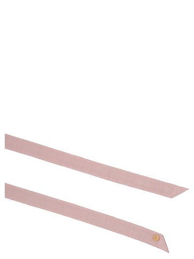 Shop Agnona Reversible Wrap Belt In Pink
