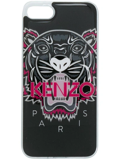 Shop Kenzo 3d Tiger Iphone 7 Plus Phone Case In Black