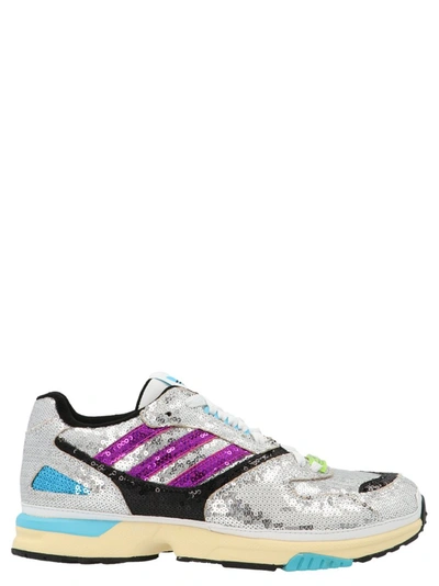 Shop Adidas Originals Zx 4000 Sneakers In Multi