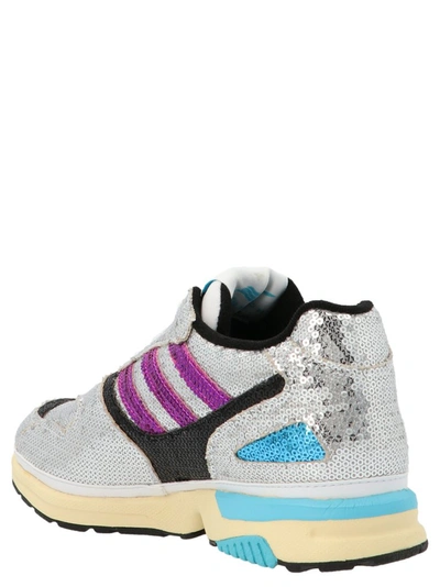 Shop Adidas Originals Zx 4000 Sneakers In Multi