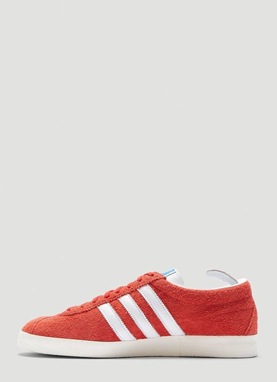 Shop Adidas Originals Gazelle Vintage Sneakers In Red