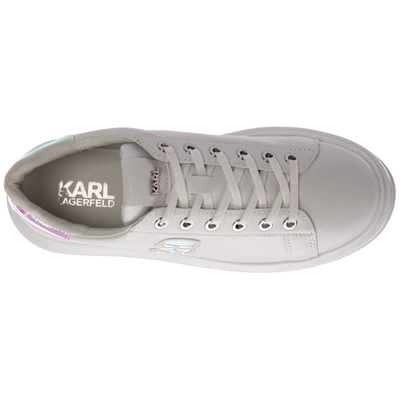 Shop Karl Lagerfeld Lace In White