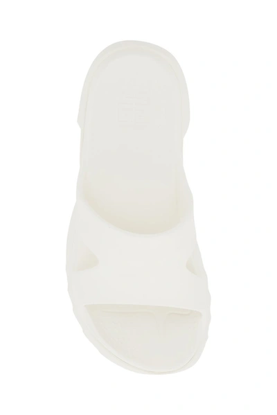 Shop Givenchy Marshmallow Chunky Sole Sandals In White