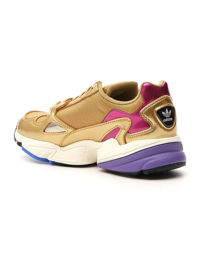 Adidas Originals Adidas Falcon W Metallic In Gold | ModeSens