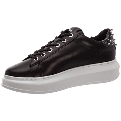 Shop Karl Lagerfeld K/ikonic Kapri Lace Up Sneakers In Black