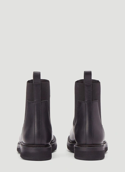 Shop Rick Owens Beatle Creeper Boots In Black