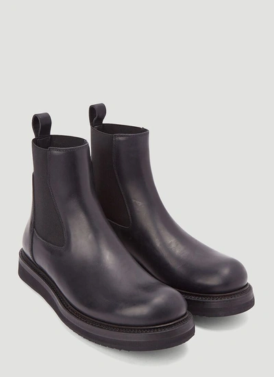 Shop Rick Owens Beatle Creeper Boots In Black