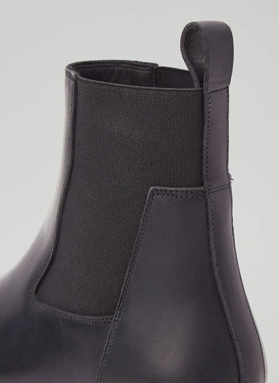 Shop Rick Owens Beatle Creeper Boots In Black