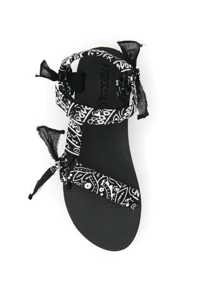 Shop Arizona Love Trekky Bandana Strap Platform Sandals In Multi