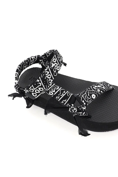 Shop Arizona Love Trekky Bandana Strap Platform Sandals In Multi