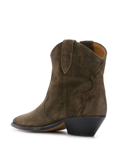 Shop Isabel Marant Dewina Cowboy Boots In Brown
