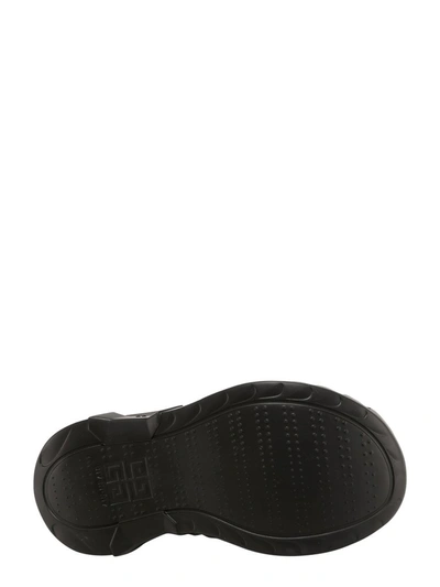 Shop Givenchy Marshmallow Sandals In Black