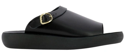 Shop Ancient Greek Sandals Gallae Comfort Sandals In Black