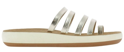 Shop Ancient Greek Sandals Niki Comfort Sandals In Silver