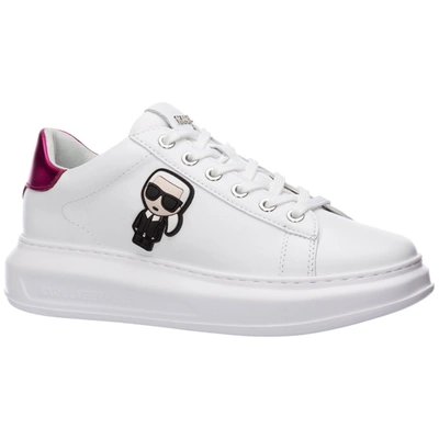 Shop Karl Lagerfeld K/ikonik Kapri Sneakers In Pink