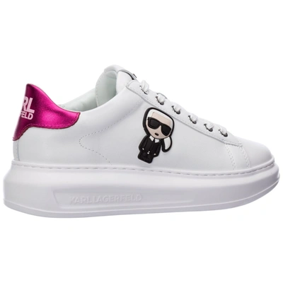 Shop Karl Lagerfeld K/ikonik Kapri Sneakers In Pink