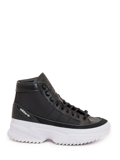 Shop Adidas Originals Kiellor Xtra Platform Sneakers In Black
