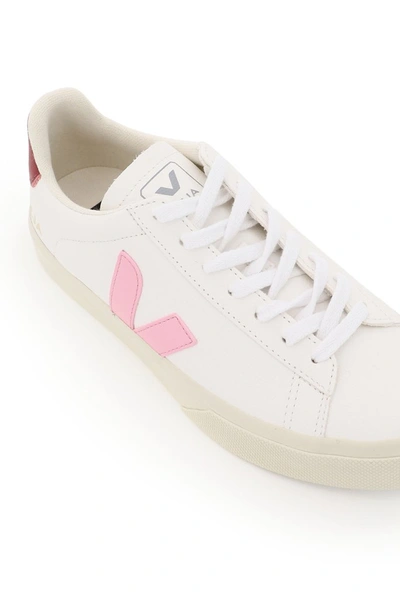 Shop Veja Campo Chromefree Lace In White