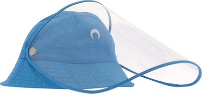 Shop Marine Serre Visor Bucket Cap In Blue