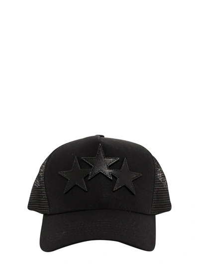 Shop Amiri Star-appliqué Baseball Cap In Black