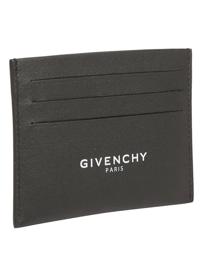 Shop Givenchy Logo Cardholder In Black