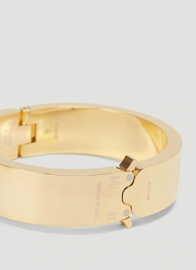 Shop Alyx 1017  9sm Rollercoaster Bracelet In Gold