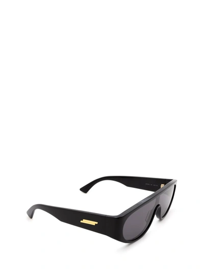 Shop Bottega Veneta Eyewear Aviator Sunglasses In Black