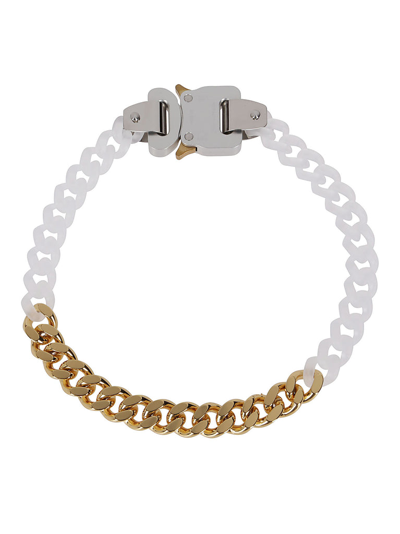 Shop Alyx 1017  9sm Chain Buckle Choker Necklace In Multi