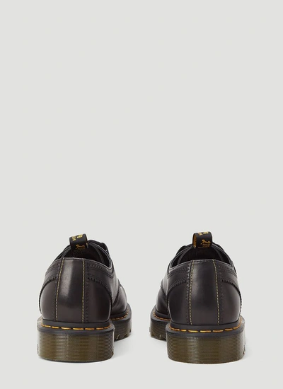 Shop Yohji Yamamoto X Dr Martens Gilly Lace Up Shoes In Black