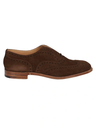 Shop Church's Burwood Lace In Brown