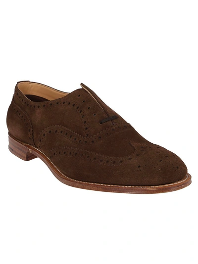 Shop Church's Burwood Lace In Brown