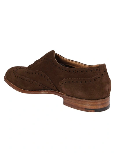 Shop Church's Burwood Lace In Brown