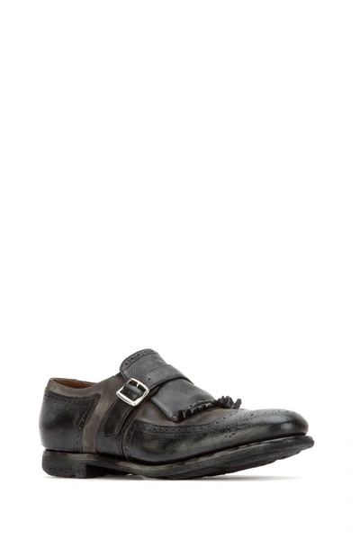 Shop Church's Shanghai Monk Strap Brogues In Black