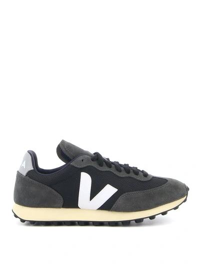 Shop Veja Rio Branco Sneakers In Black