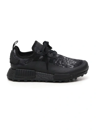 Shop Adidas Originals Nmd_r1 Trail Gore-tex Sneakers In Black