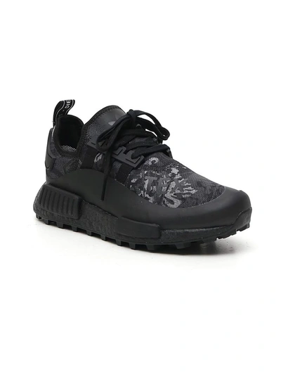 Shop Adidas Originals Nmd_r1 Trail Gore-tex Sneakers In Black