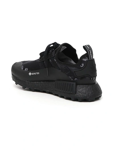 Shop Adidas Originals Nmd_r1 Trail Gore-tex Sneakers In Black