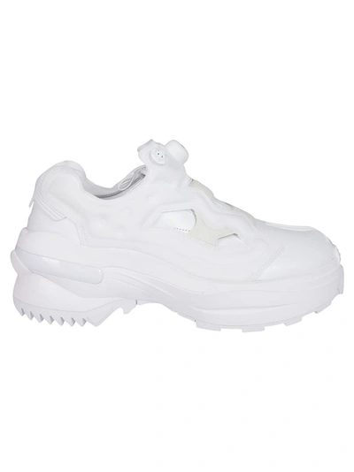 Shop Maison Margiela X Reebok Tabi Chunky Sole Sneakers In White