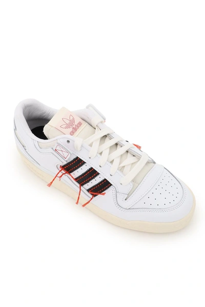Shop Adidas Originals Forum 84 Low Premium Sneakers In White