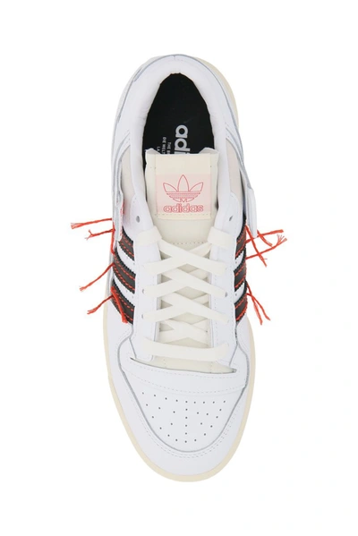 Shop Adidas Originals Forum 84 Low Premium Sneakers In White